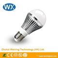 Competitive Price China LED bulb light Weixingtech 5W Cheap Plastic LED Bulbs 1