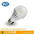 Competitive Price China LED bulb light Weixingtech 5W Cheap Plastic LED Bulbs 3