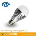 Competitive Price China LED bulb light Weixingtech 5W Cheap Plastic LED Bulbs 2