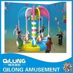 2014 Qilong Indoor Playground with Electric Palm Tree 