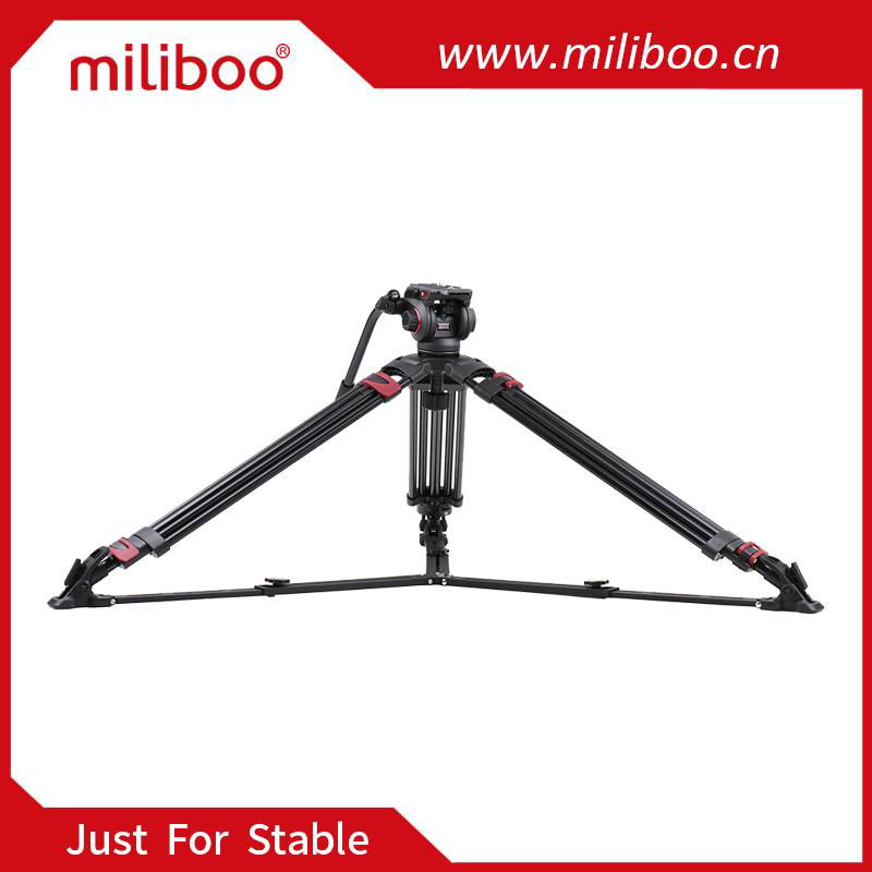 miliboo MTT609A Professional Tripod Aluminum Alloy Photography Camera Tripod 3 S