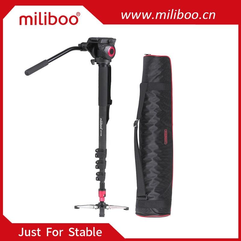 miliboo MTT705A Aluminum Alloy Portable Monopod &Tripod For Professional Camcord