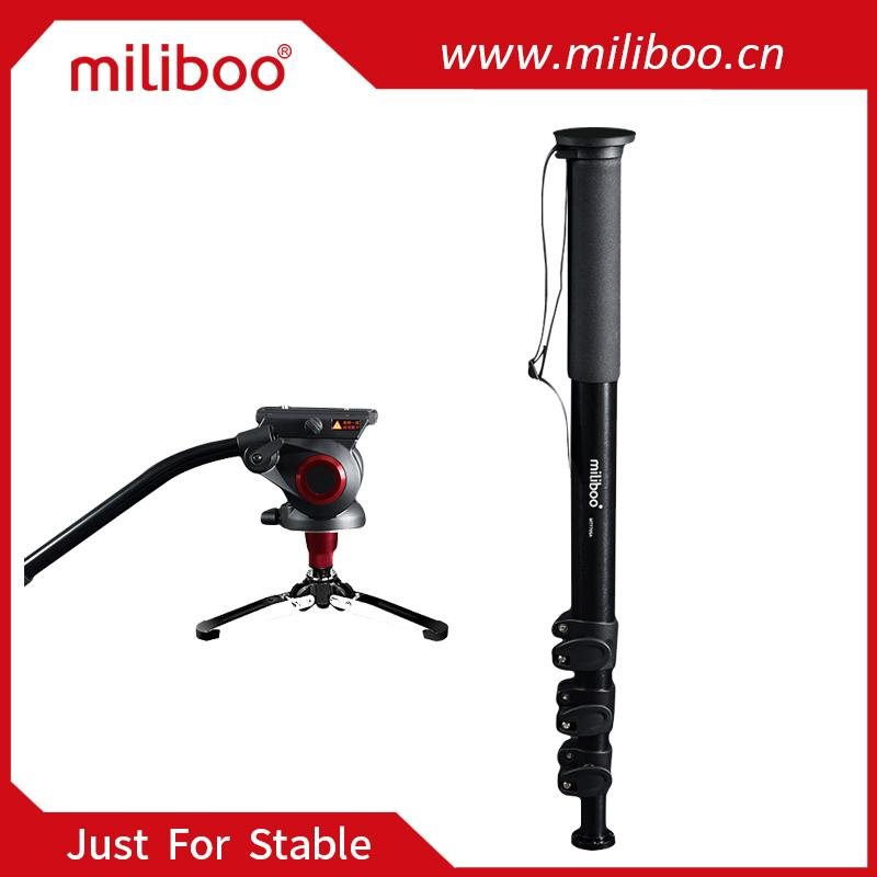 miliboo MTT705A Aluminum Alloy Portable Monopod &Tripod For Professional Camcord 4