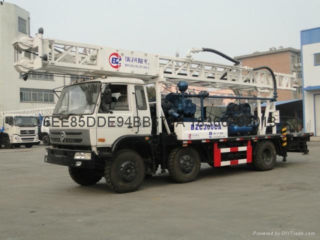 BINZUAN BZC300CA truck mounted drilling rig  4