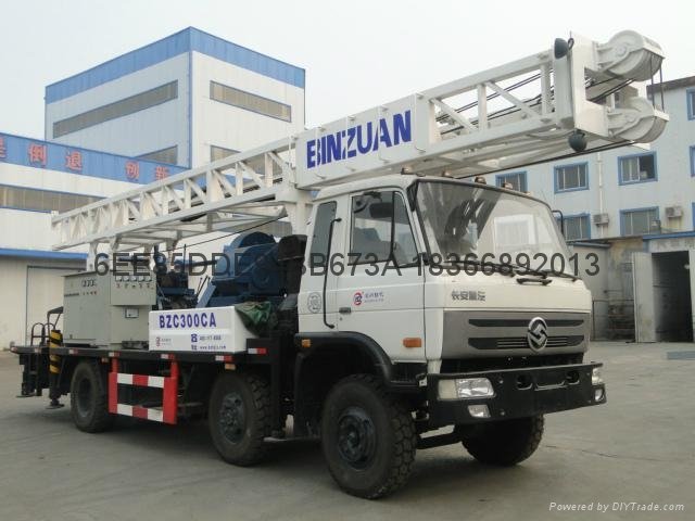 BINZUAN BZC300CA truck mounted drilling rig  2