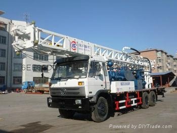 BINZUAN BZC350DF truck mounted drilling rig 4