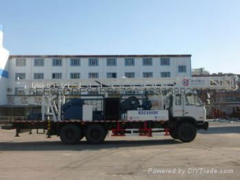 BINZUAN BZC350DF truck mounted drilling rig 2