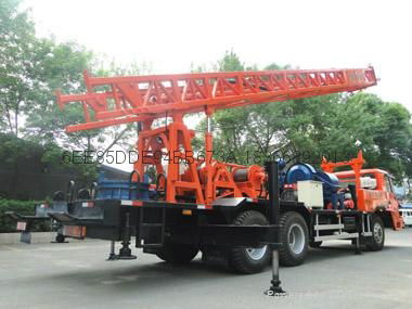 BINZUAN BZC350ZY truck mounted drilling rig 3