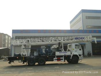 BINZUAN BZCY400ZY truck mounted drilling rig 4