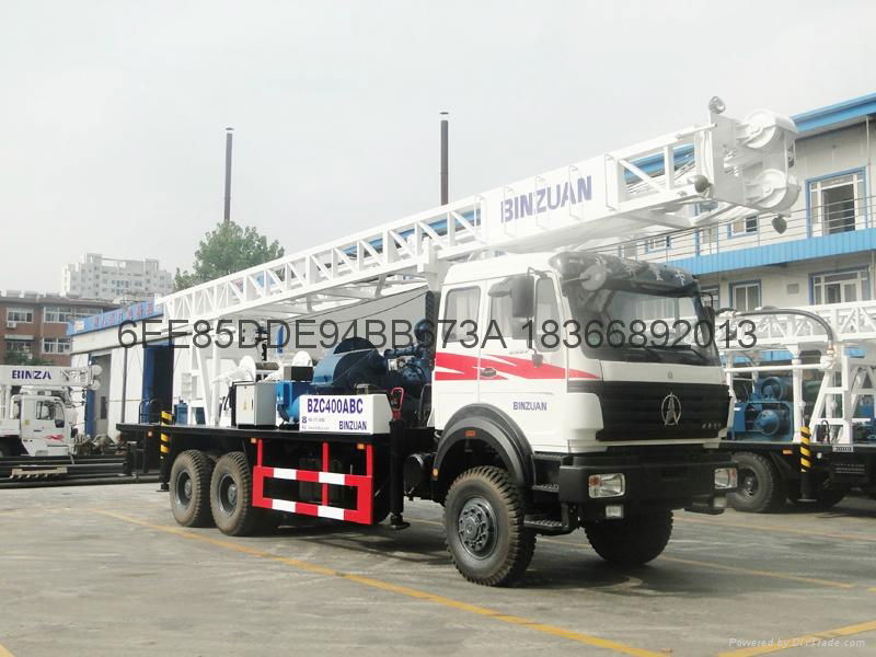  BINZUAN BZC400ABC truck mounted drilling rig 4