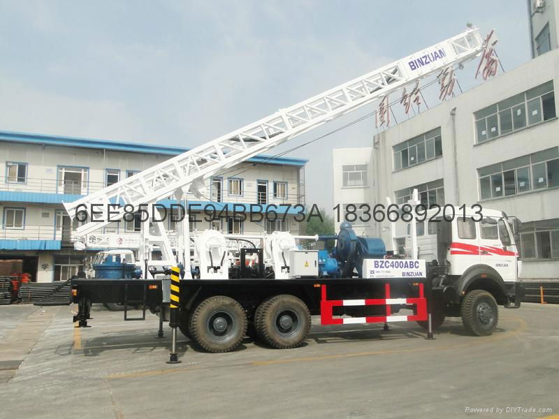  BINZUAN BZC400ABC truck mounted drilling rig 2