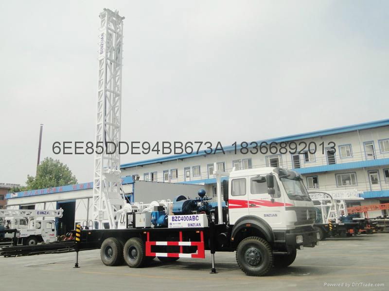  BINZUAN BZC400ABC truck mounted drilling rig