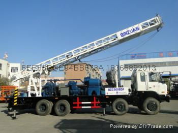 BINZUAN BZC500BDF truck mounted drilling rig