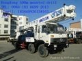 Dongfeng  500m  truck mounted drilling