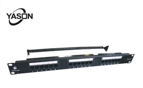 FTP Cat.6 Patch Panel, 24 Port, LSA IDC 2