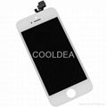 For iPhone 5 Full LCD Digitizer Touch Screen Panel Assembly Black/White 2