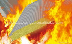 Fireproof  rockwool sandwich panel