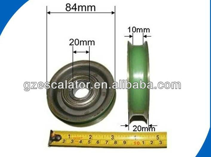  elevator door Hanger roller JO456BF1 84mm*20mm*6204 