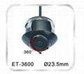 ET-3600,Universal Car camera,23.5mm,360-degree views,Hot