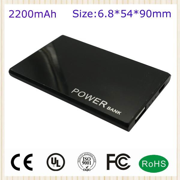 Best selling mini 2200mAh portable power source 3