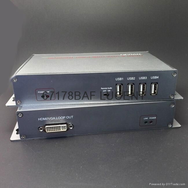 朗訊VGA USB視頻光端機 2