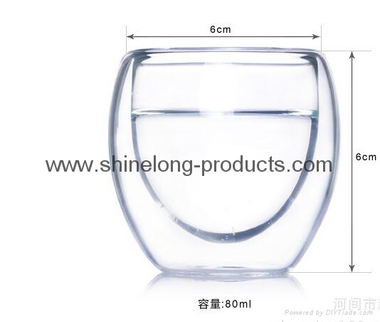 Double wall glass