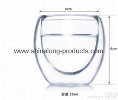 Double wall glass