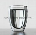 Glass cup with double wall 2