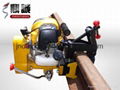 Internal combustion rail drill hole machine