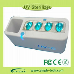 good for your family uv sterilizer sanitizing toothbrush holder