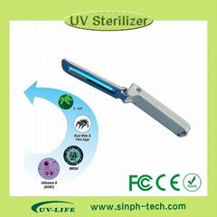 glass jars uv wand sterilizer