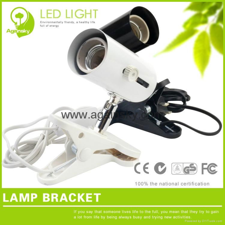 Reptile lamp holder for e27 heating lamps