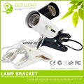 Reptile lamp holder for e27 heating lamps 1