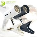 Reptile lamp holder for e27 heating lamps 5