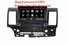 MITSUBISHI LANCER dvd Player with accurate navigations sytem multimedia