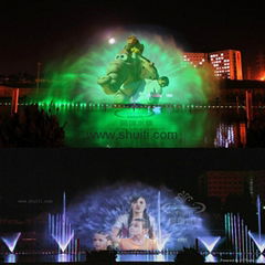 Tajikistan Laser Water Screen Movie