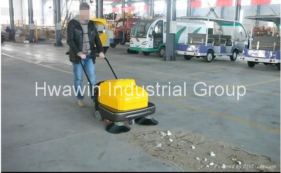 Electric Walk Behind Road & Street Sweeper 3