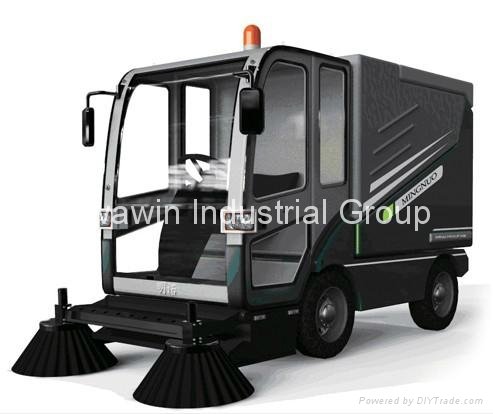 Price Electric Truck Type road & street cleaning sweeper machine for sale