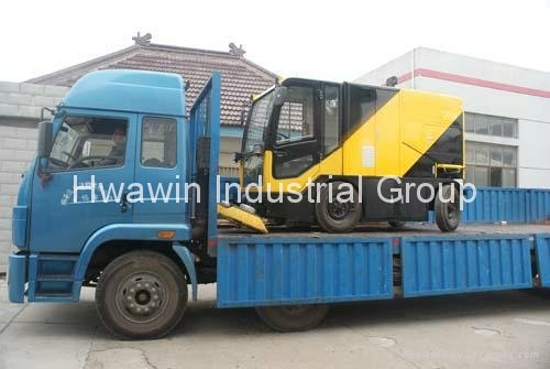Price Electric Truck Type road & street cleaning sweeper machine for sale 2