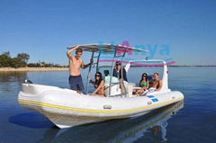 Lianya china rib boats,cabin rib boat,inflatable  rib boat