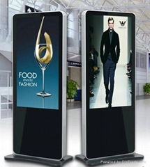 32"/42"/46"/55" floor standing Digital signage with LED backlight 