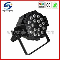 Multi-Function LED PAR 18PCS *5in1 Rgbaw Stage Light
