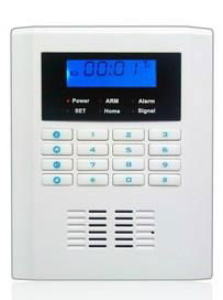 GSM/PSTN dual network Security System