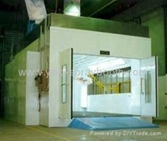  car saloon automobile electrical repair booth cabin 