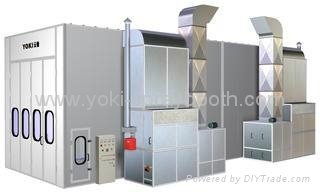 YK-20-50 large truck bus industrial spray paint equipment booth with PIT 2
