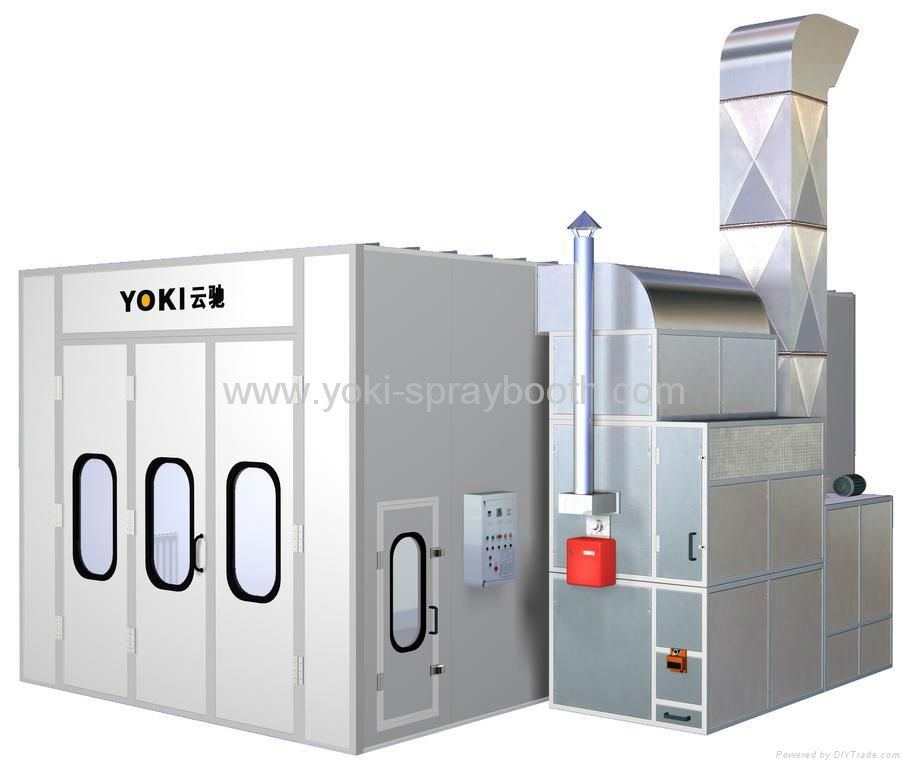 YK-9-45 with PIT  furniture vehicle paint spraybooth machinery 2