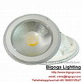 Recessed mounted COB round & square