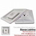 New design square two colors led panel lights replacing led downlights 1