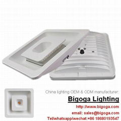 New design square two colors led panel lights replacing led downlights