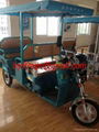 800W electric rickshaw for Indian market